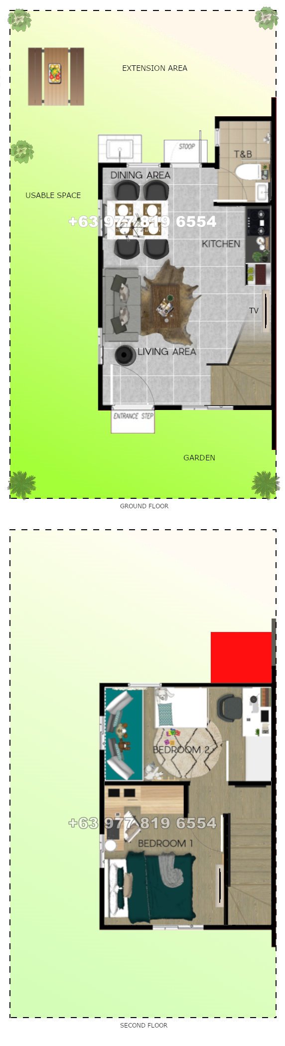 Ezabelle Floor Plan House and Lot in Provence Malolos